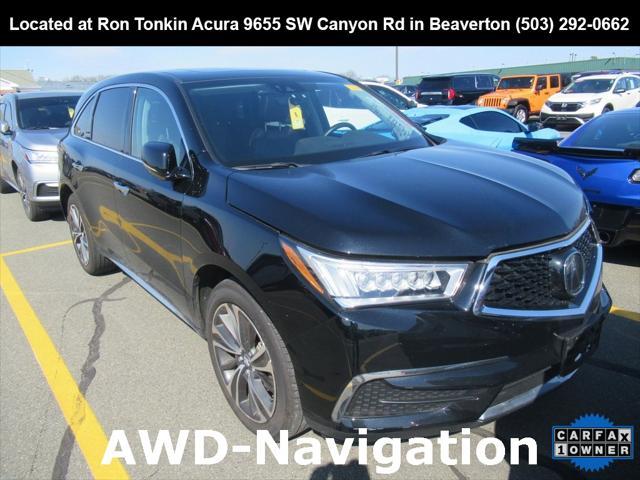 used 2020 Acura MDX car, priced at $31,495