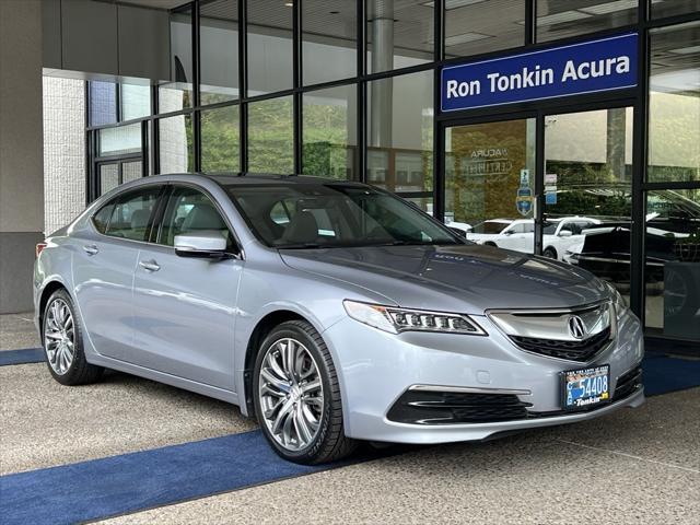 used 2015 Acura TLX car, priced at $16,995