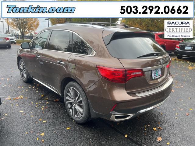 used 2019 Acura MDX car, priced at $27,995