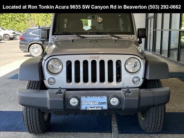 used 2018 Jeep Wrangler JK Unlimited car, priced at $25,995