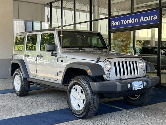 used 2018 Jeep Wrangler JK Unlimited car, priced at $25,995