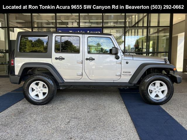 used 2018 Jeep Wrangler JK Unlimited car, priced at $25,995