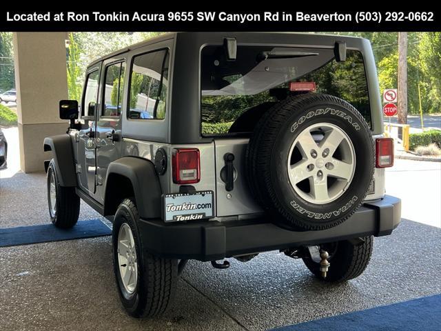 used 2018 Jeep Wrangler JK Unlimited car, priced at $25,995