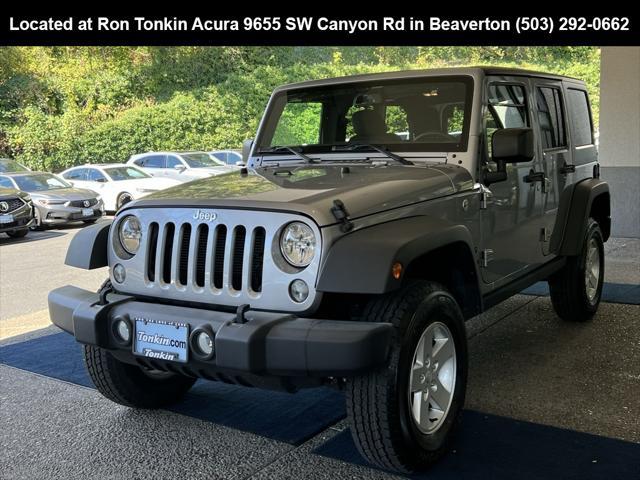 used 2018 Jeep Wrangler JK Unlimited car, priced at $25,995