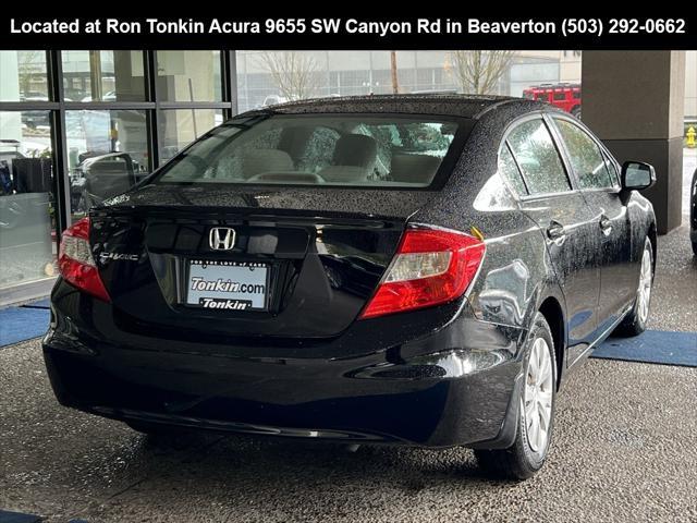 used 2012 Honda Civic car, priced at $12,995