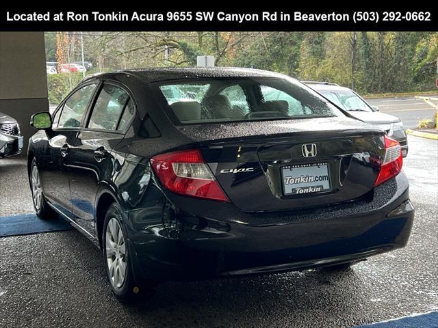 used 2012 Honda Civic car, priced at $12,995