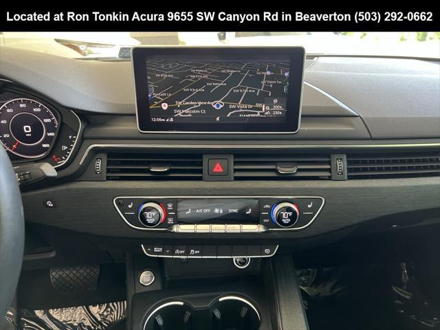 used 2018 Audi A4 car, priced at $19,995
