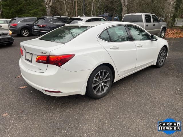 used 2015 Acura TLX car, priced at $17,995