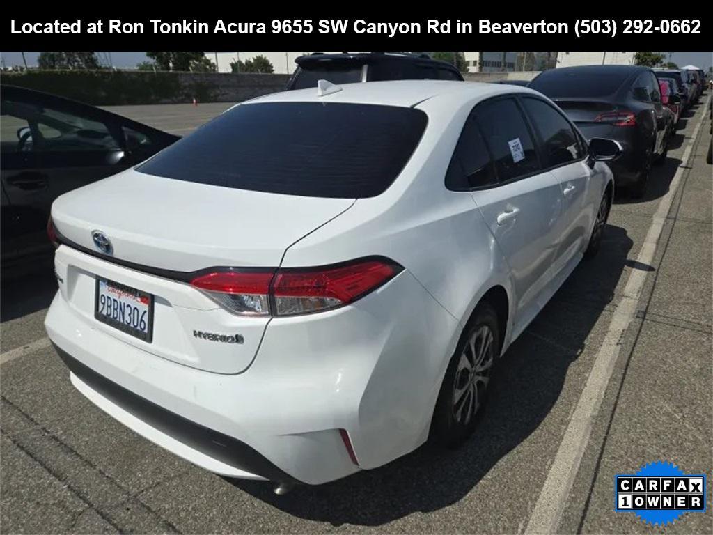 used 2022 Toyota Corolla Hybrid car, priced at $19,995