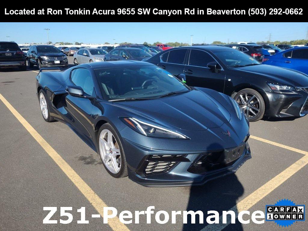 used 2021 Chevrolet Corvette car, priced at $65,995