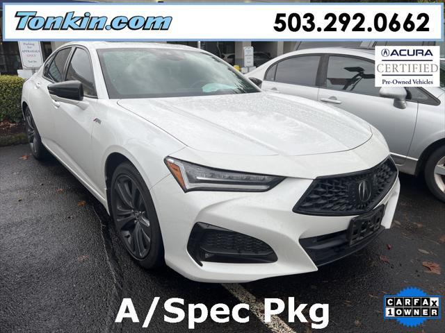 used 2022 Acura TLX car, priced at $31,995