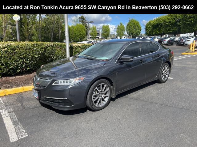 used 2015 Acura TLX car, priced at $16,995