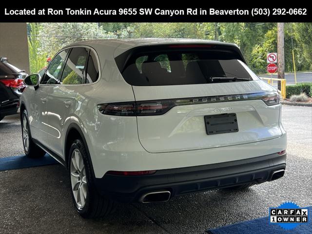 used 2022 Porsche Cayenne car, priced at $54,995