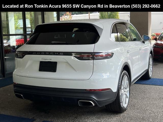 used 2022 Porsche Cayenne car, priced at $55,995