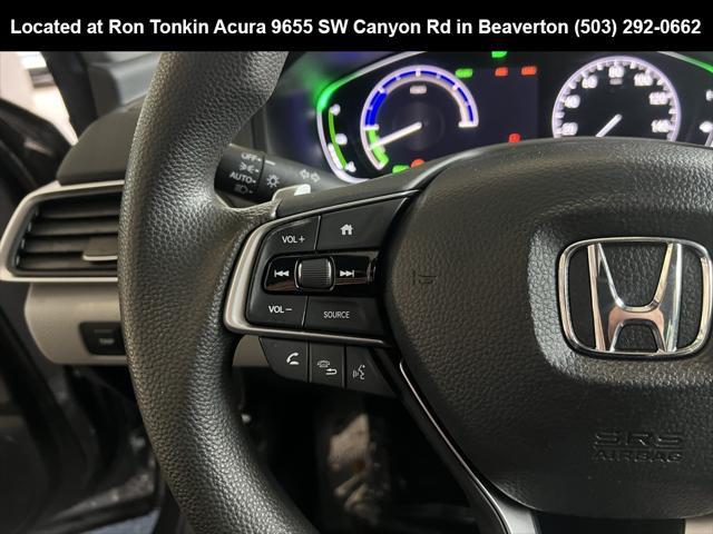 used 2019 Honda Accord Hybrid car, priced at $23,495