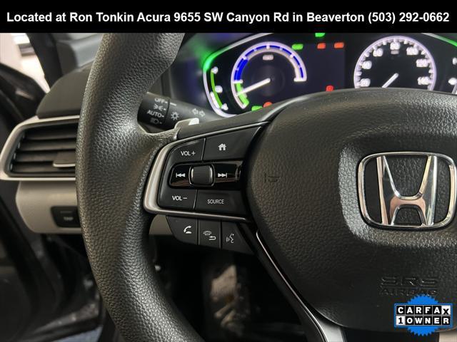 used 2019 Honda Accord Hybrid car, priced at $23,495