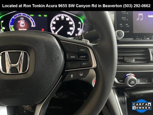 used 2019 Honda Accord Hybrid car, priced at $23,495