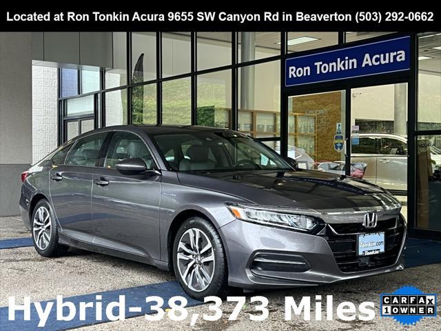 used 2019 Honda Accord Hybrid car, priced at $23,495