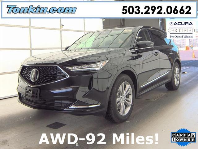 used 2024 Acura MDX car, priced at $49,995