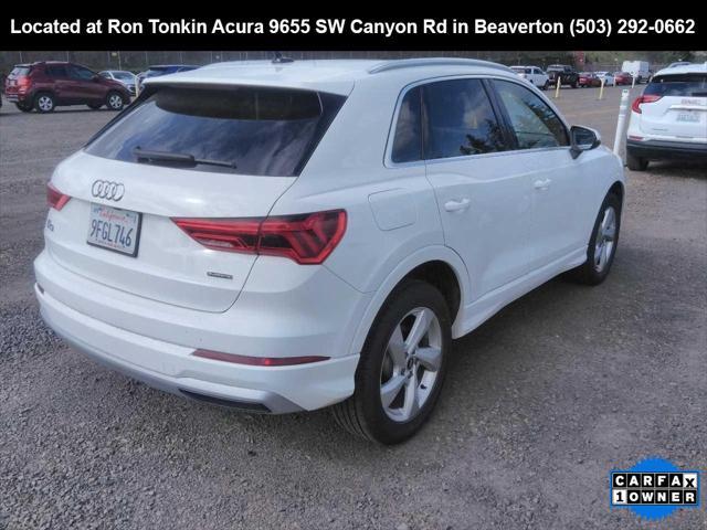 used 2021 Audi Q3 car, priced at $24,995