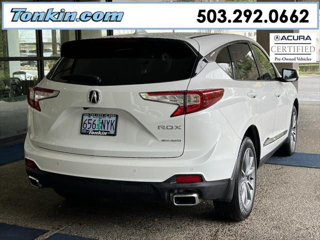 used 2022 Acura RDX car, priced at $35,995