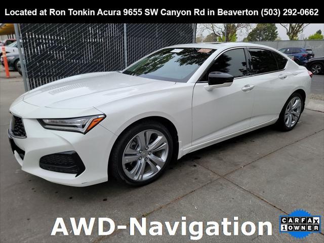 used 2021 Acura TLX car, priced at $30,995