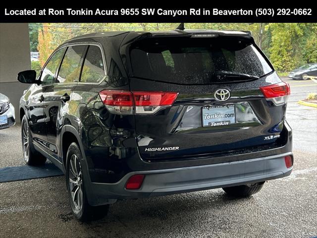 used 2019 Toyota Highlander car, priced at $25,495