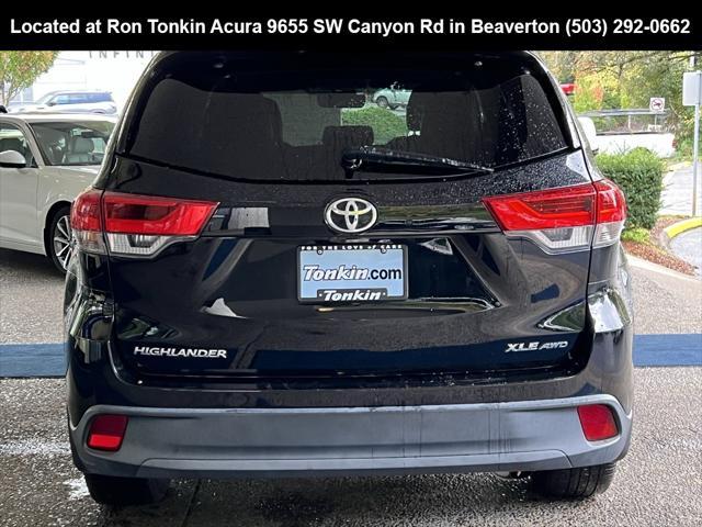 used 2019 Toyota Highlander car, priced at $25,495