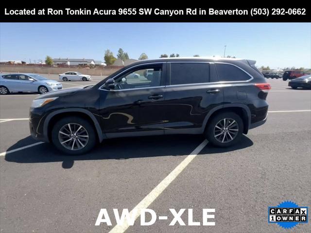 used 2019 Toyota Highlander car, priced at $26,995