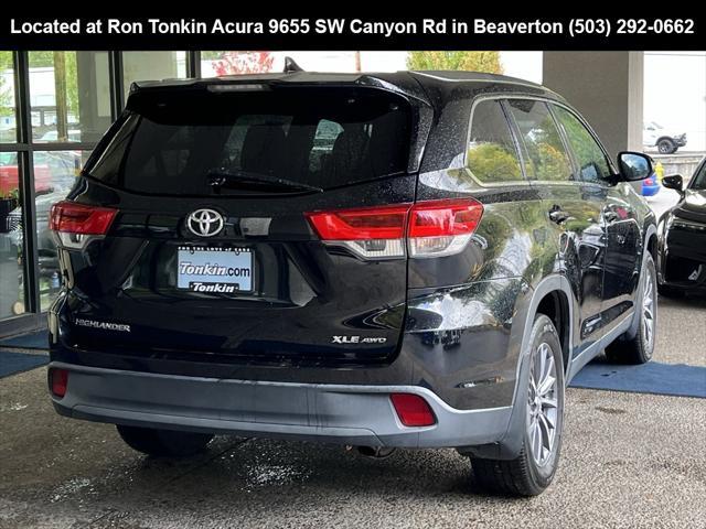 used 2019 Toyota Highlander car, priced at $25,495