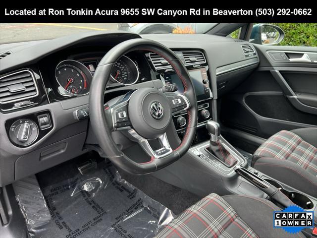 used 2018 Volkswagen Golf GTI car, priced at $24,995