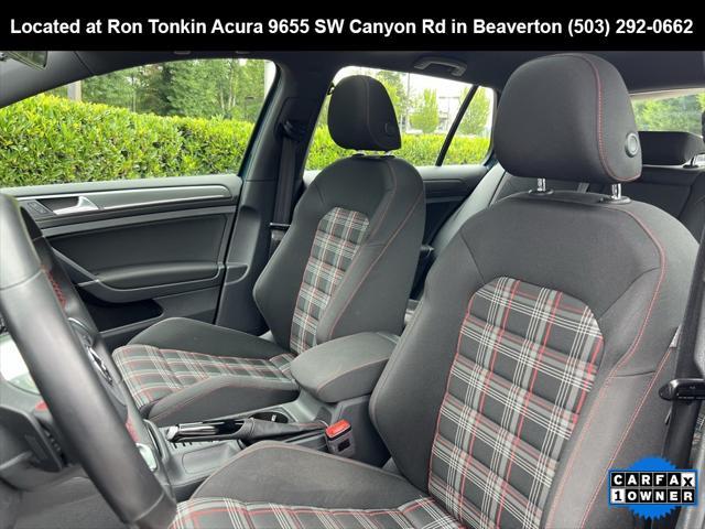 used 2018 Volkswagen Golf GTI car, priced at $24,995