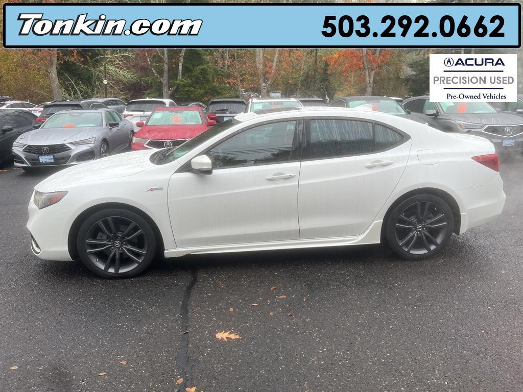 used 2018 Acura TLX car, priced at $25,995