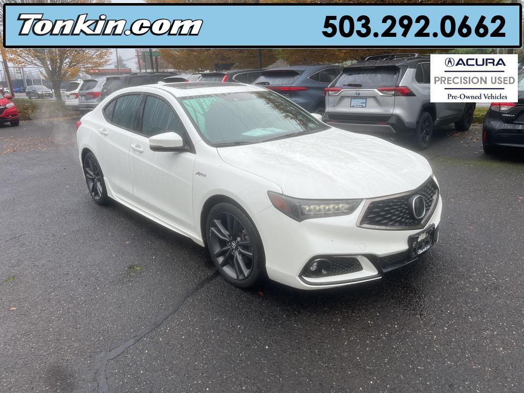 used 2018 Acura TLX car, priced at $25,995