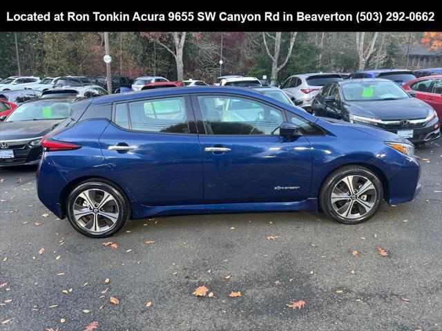 used 2018 Nissan Leaf car, priced at $14,995