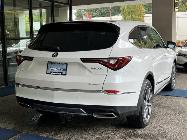 new 2025 Acura MDX car, priced at $60,750