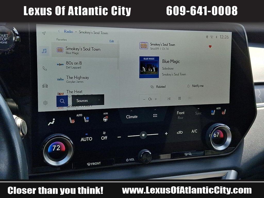 used 2024 Lexus RX 350 car, priced at $60,525