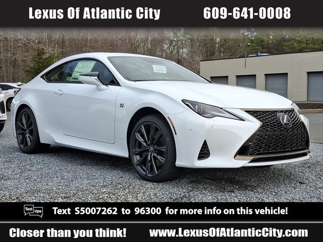 new 2025 Lexus RC 300 car, priced at $55,825