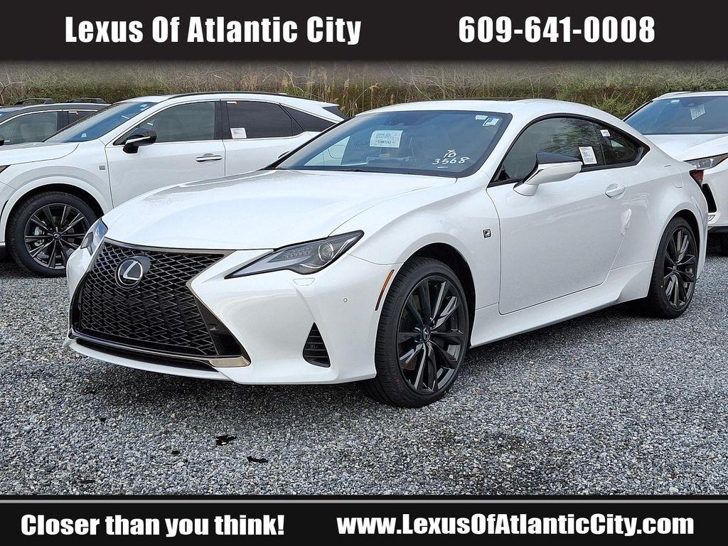 new 2025 Lexus RC 300 car, priced at $55,825