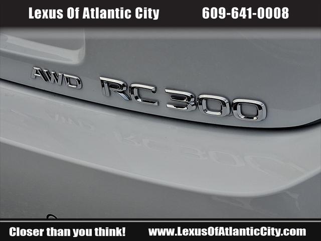 new 2025 Lexus RC 300 car, priced at $55,825