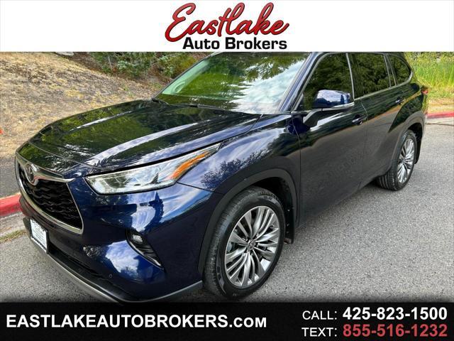 used 2021 Toyota Highlander car, priced at $43,995