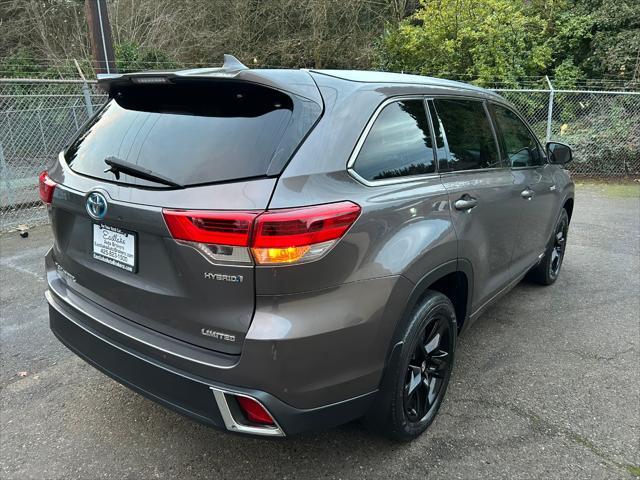 used 2017 Toyota Highlander Hybrid car, priced at $27,950