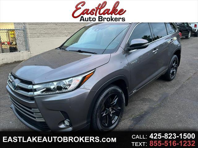 used 2017 Toyota Highlander Hybrid car, priced at $27,950