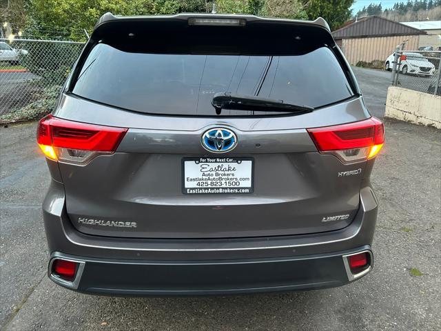 used 2017 Toyota Highlander Hybrid car, priced at $27,950