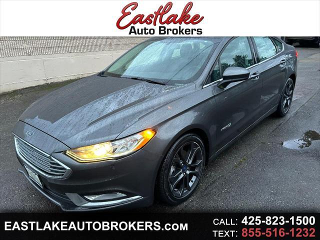 used 2018 Ford Fusion Hybrid car, priced at $13,995