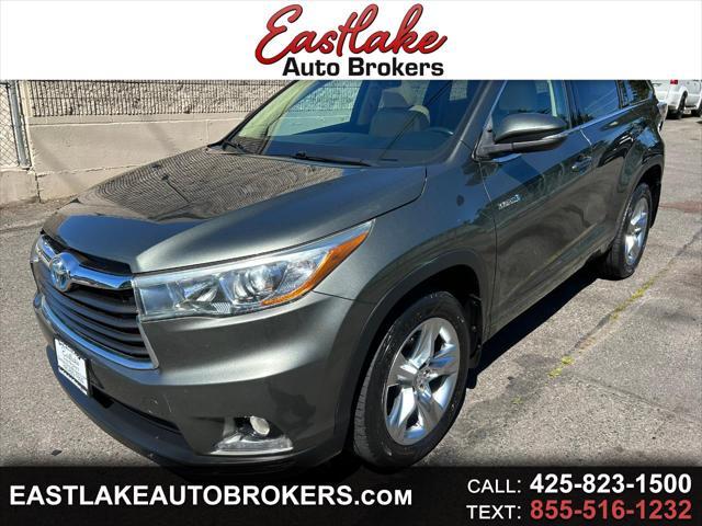 used 2015 Toyota Highlander Hybrid car, priced at $26,995