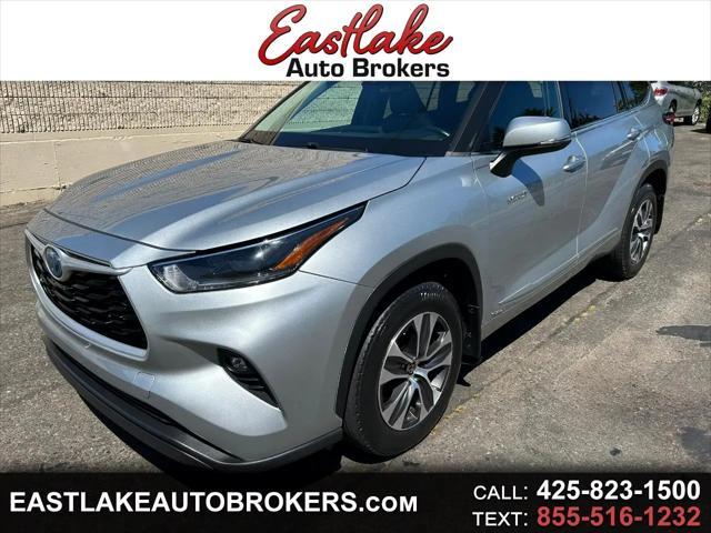 used 2021 Toyota Highlander Hybrid car, priced at $35,950