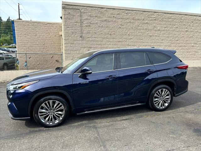 used 2021 Toyota Highlander Hybrid car, priced at $37,950