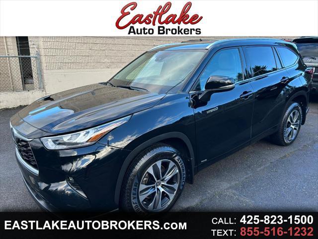 used 2021 Toyota Highlander Hybrid car, priced at $33,995