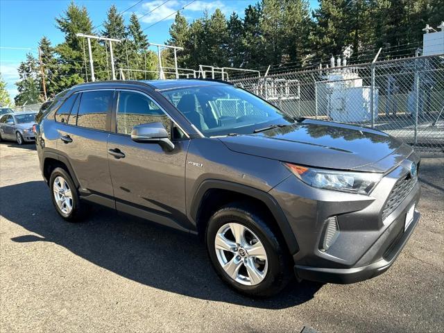 used 2021 Toyota RAV4 Hybrid car, priced at $25,995